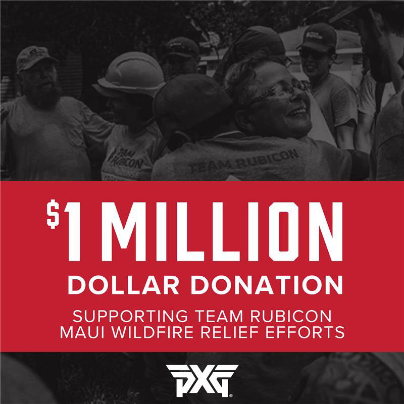 PXG Donates $1 Million To Maui Relief Efforts