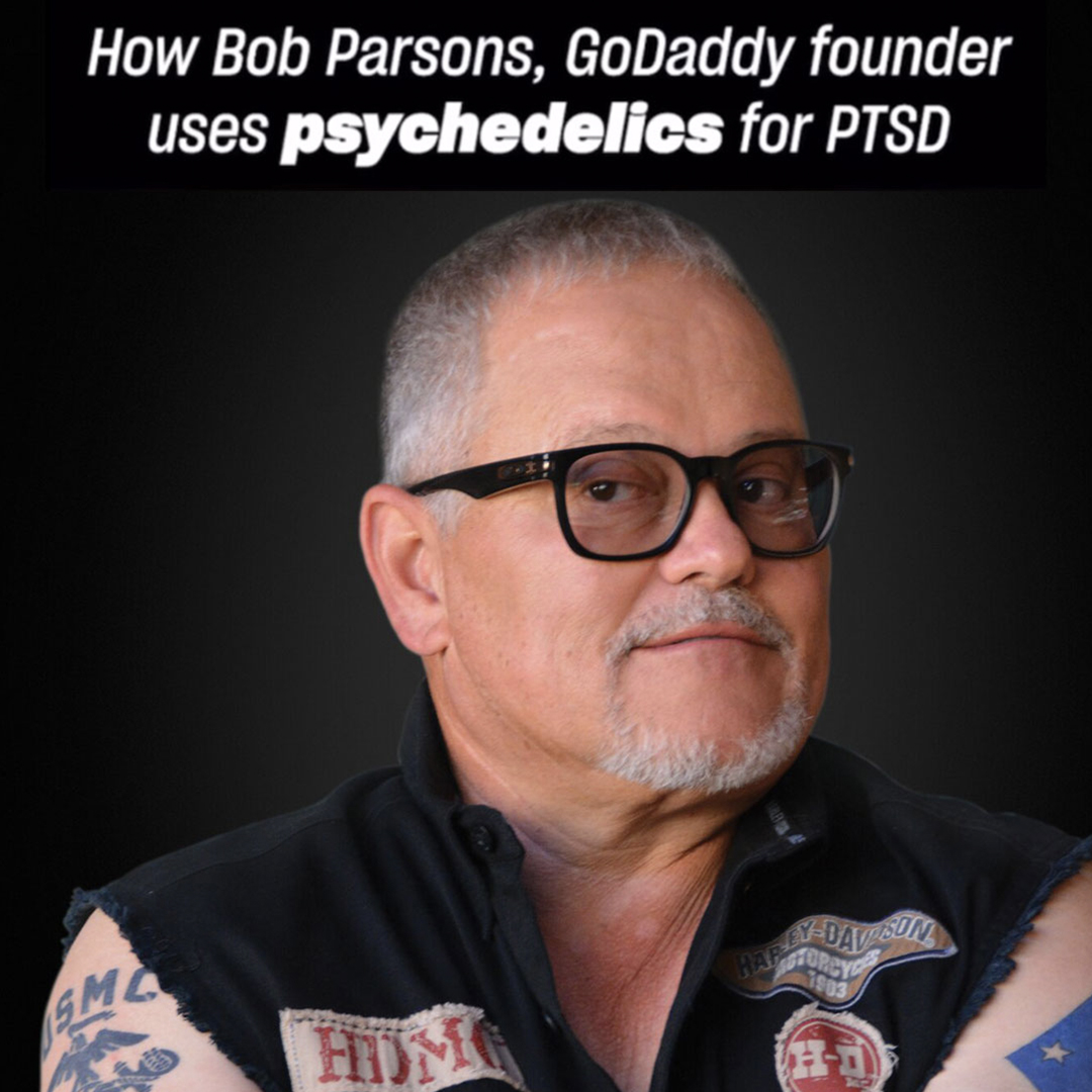 How Bob Parsons, GoDaddy founder uses psychedelics for PTSD image