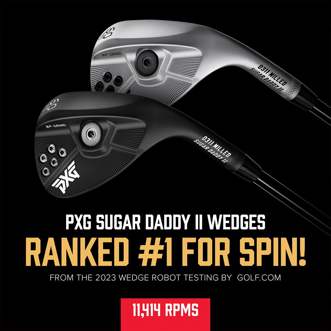 PXG Sugar Daddy II Wedges - Ranked #1 For Spin image