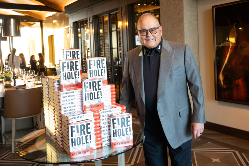 Bob Parson's and his new book, Fire In The Hole!